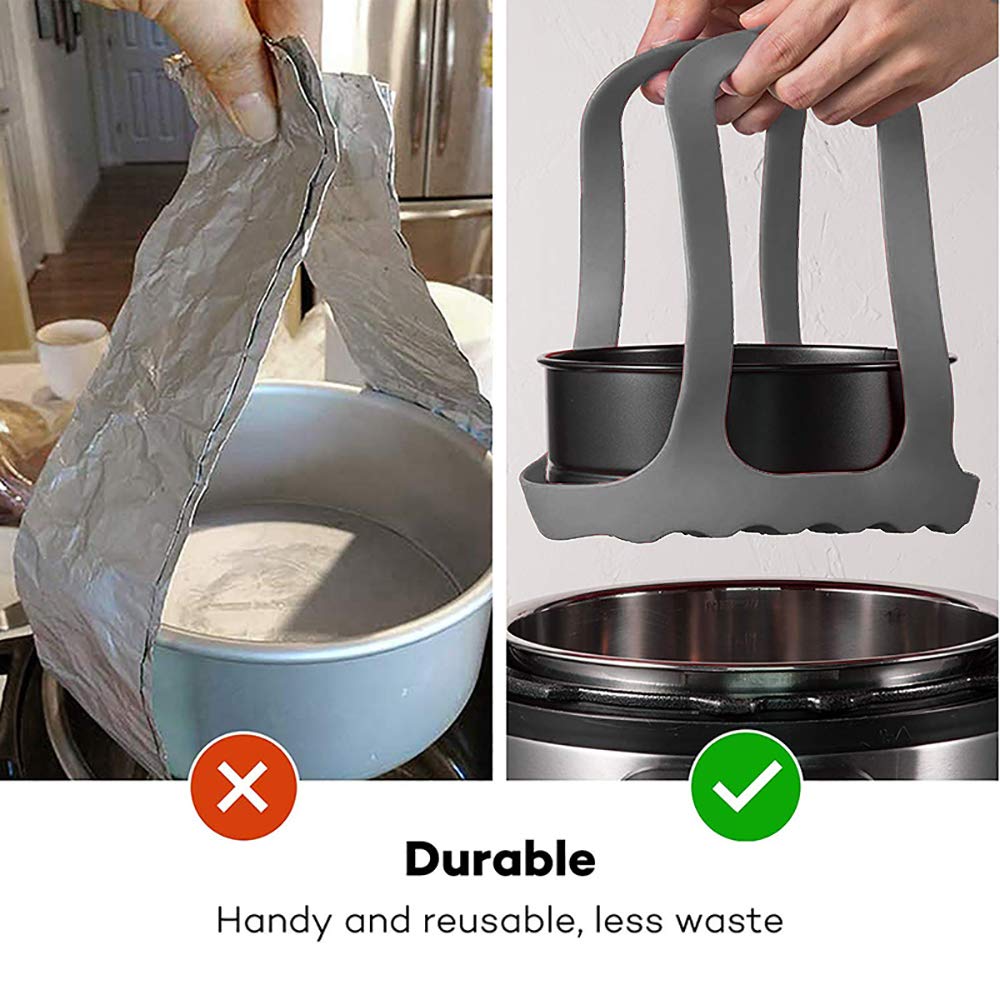 ddLUCK dishwasher-safe silicone sling simplifies cleanup after use