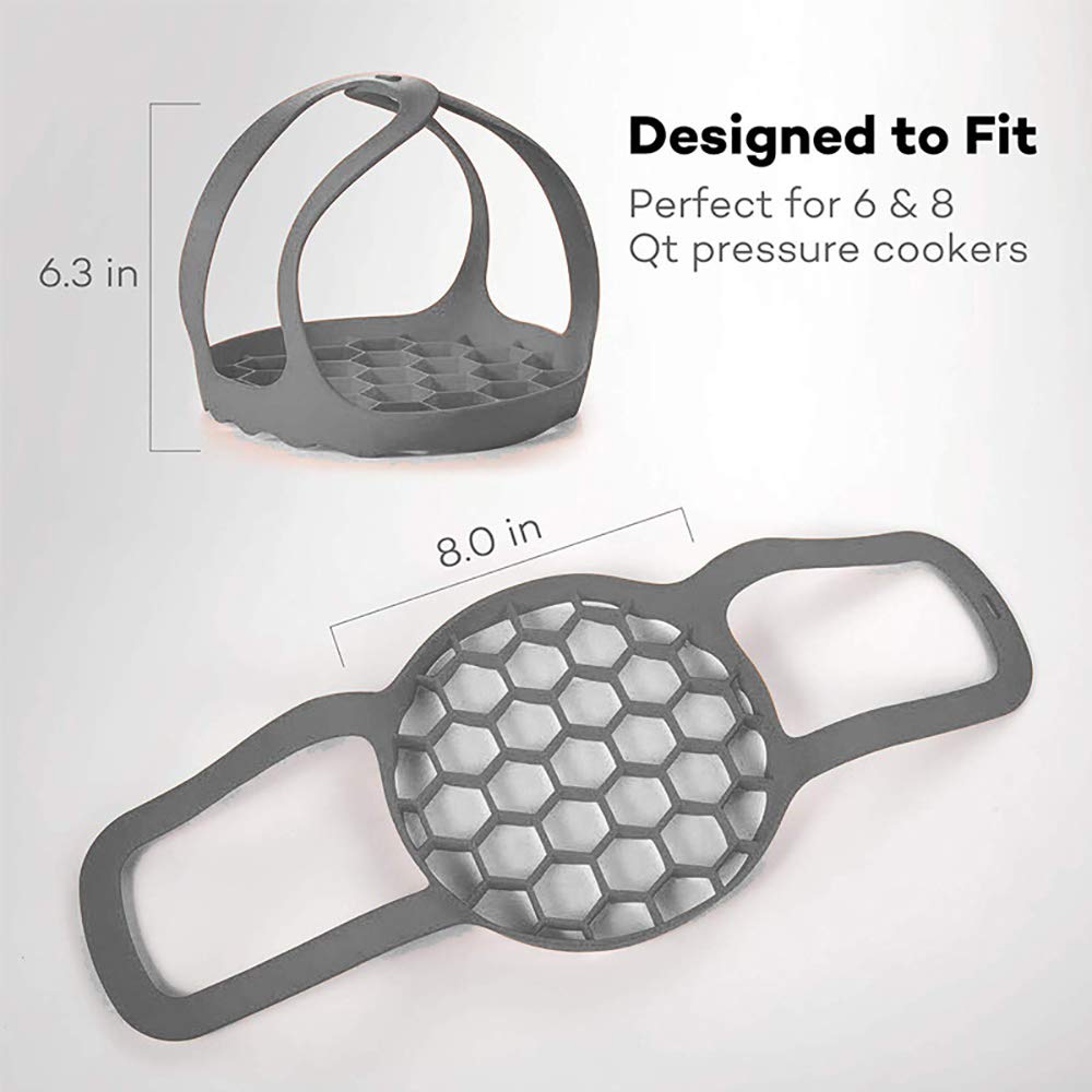 ddLUCK egg-steamer rack supports even cooking of delicate foods