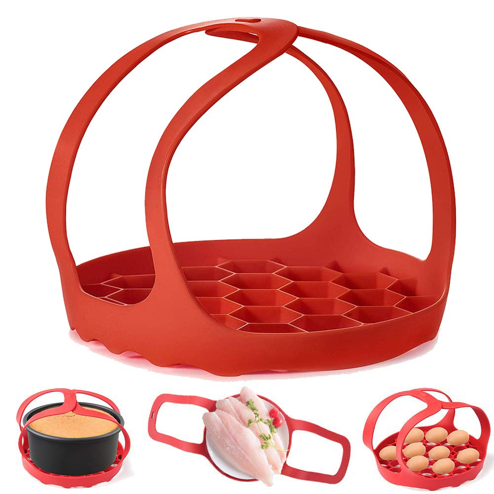 ddLUCK pressure cooker sling safely lifts hot pots from the cooker.