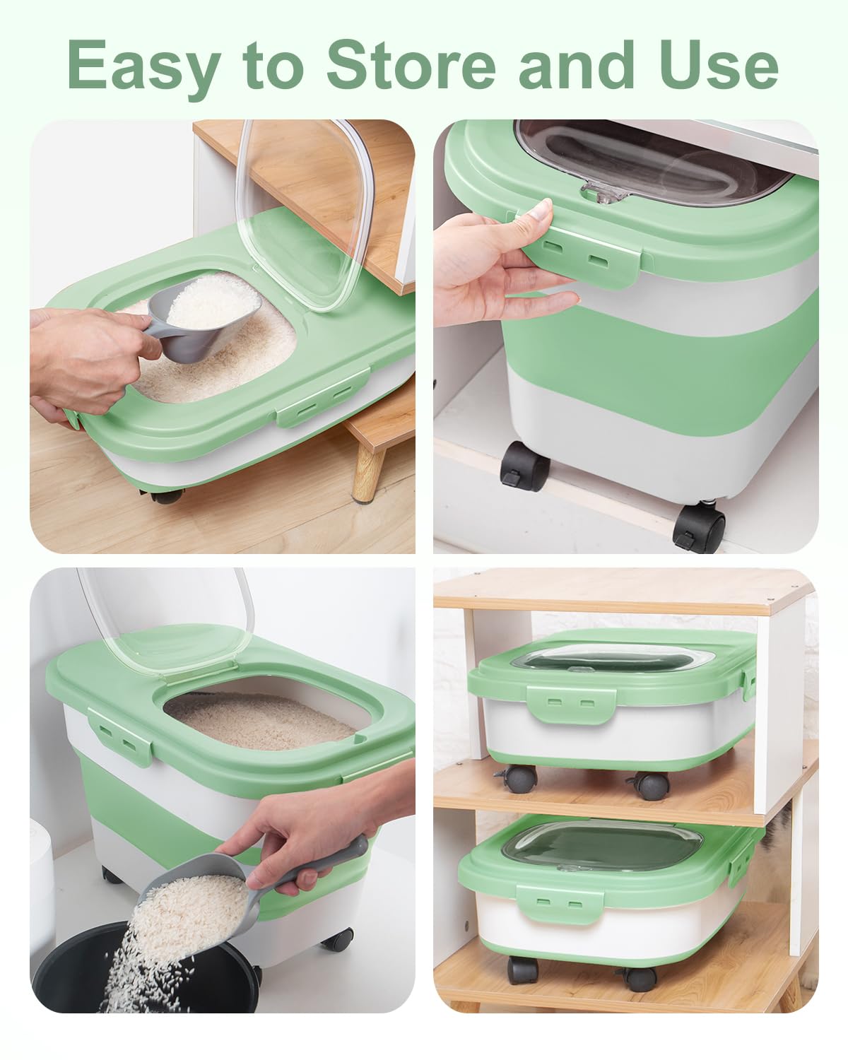 DDMOMMY scoop and cup are included for accurate portions.