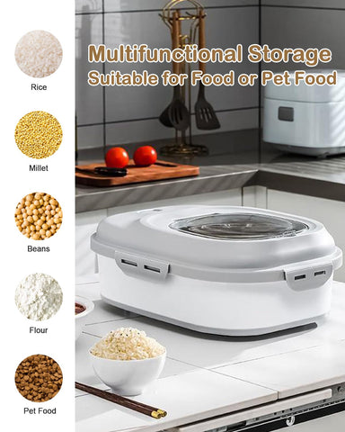 DDMOMMY included scoop and small containers for precise portioning.