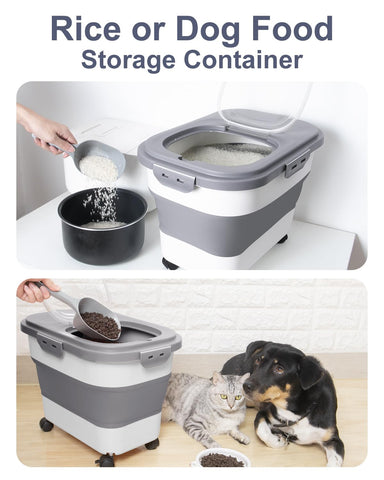 DDMOMMY scoop and cup included for convenient portioning.