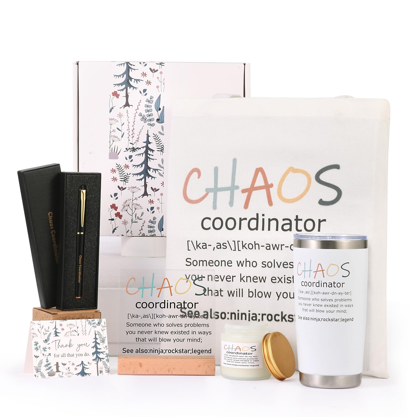 ddnzhe Chaos Coordinator mug for on the go drinks, adds a cheerful productivity boost