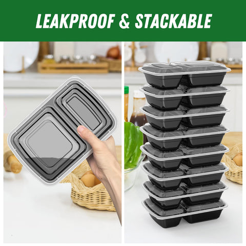 Dealusy freezer-safe container exemplifies temperature tolerance for frozen meals.