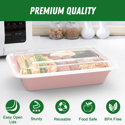 Dealusy leakproof lid keeps contents secure for on-the-go meals