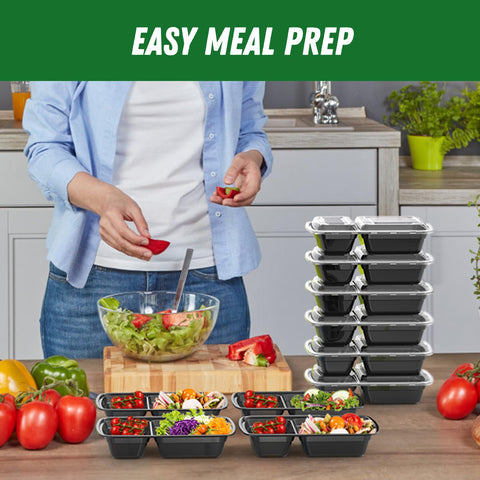 Dealusy take-out friendly container with secure seal, perfect for on-the-go meals.