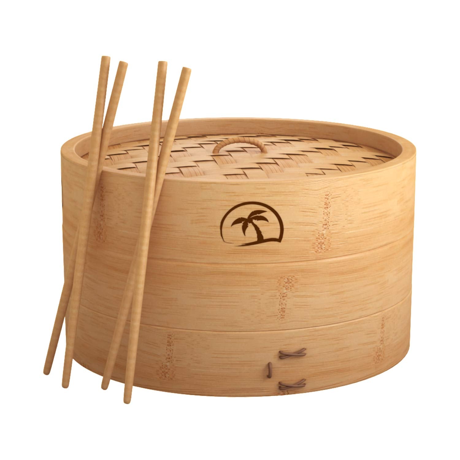 DealZNDealZ steaming dim sum with the two-tier design