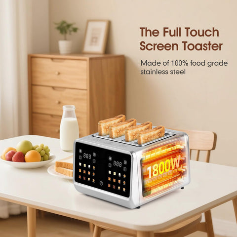 Dear Morning stainless steel body provides durable, stylish counter presence.