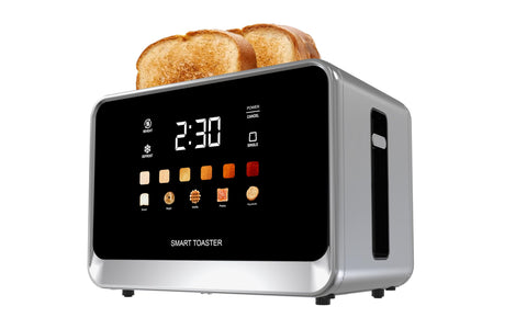Dear Morning toaster with LCD display for quick, precise toasting.