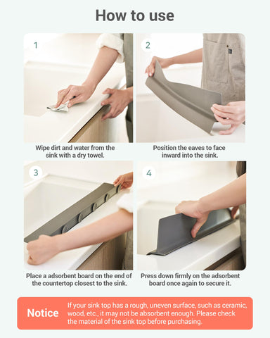 DEARCUS durable non-slip suction keeps the guard secure.
