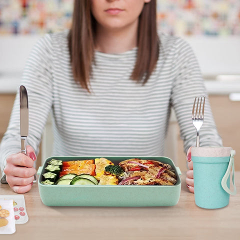 DearHomie Bento Box accessories kit compact for convenient packing.