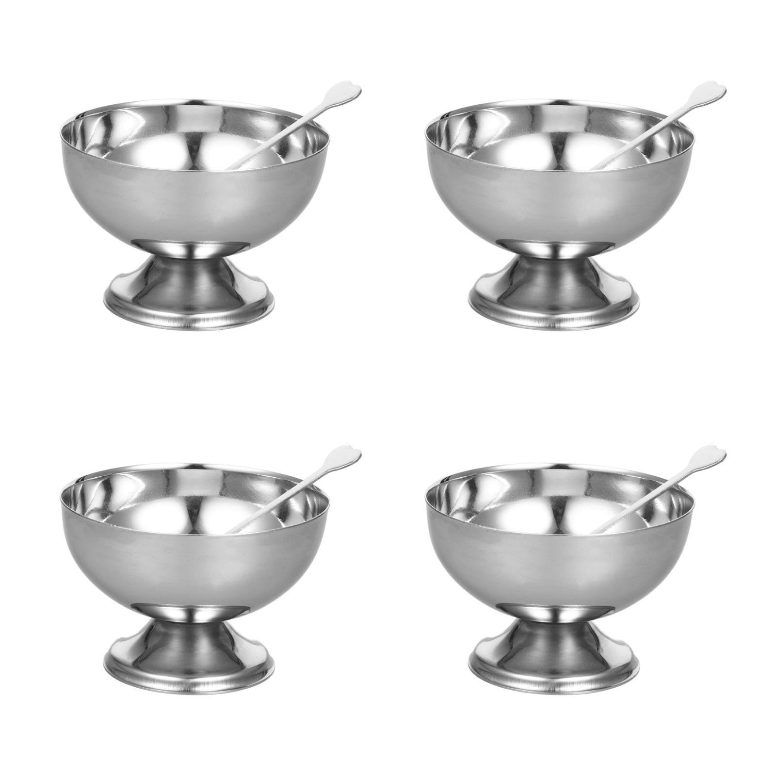DEARMAMY dessert cups stainless steel for durable everyday use