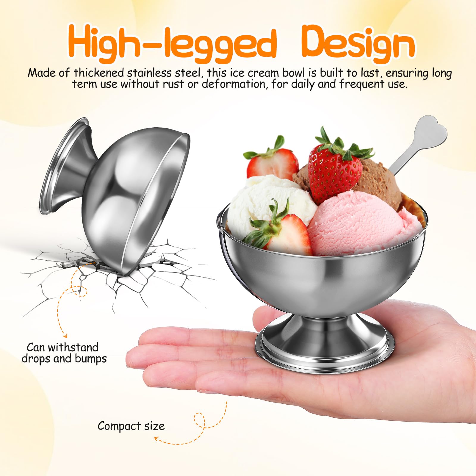 DEARMAMY pudding cups ideal for layered desserts and servings