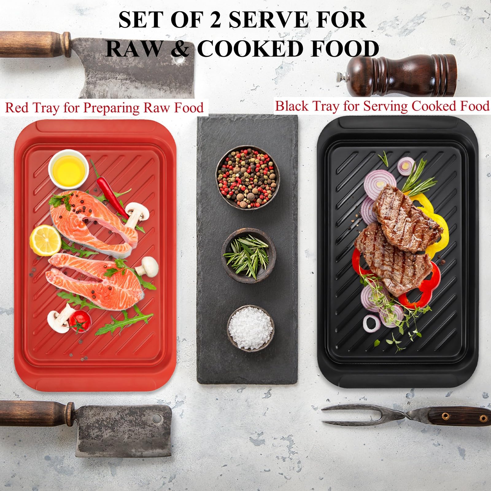 DEAYOU grilling tray dishwasher-safe for quick cleanup after meals.