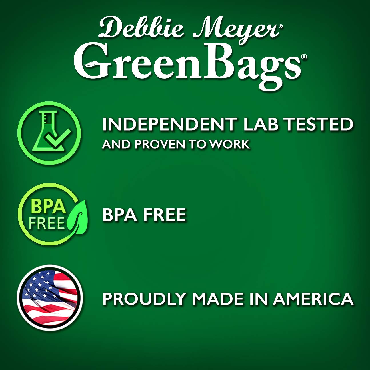 Debbie Meyer GreenBags 20-pack in kitchen for broader organization
