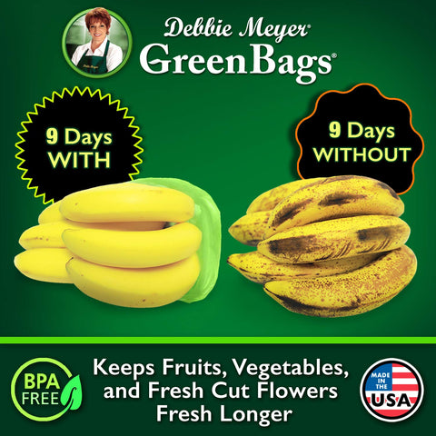 Debbie Meyer GreenBags 20-pack supports meal prep and snack portions