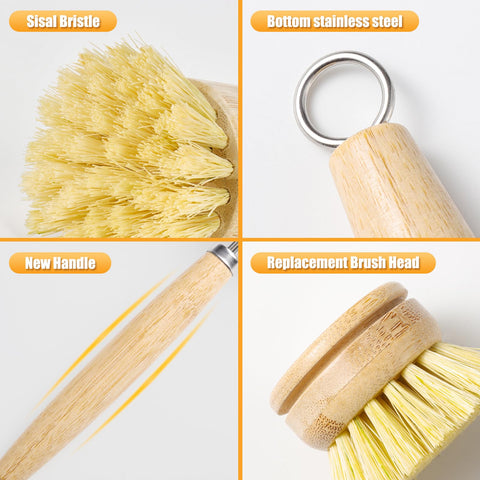 3-pack set saves time and keeps dishes moving.