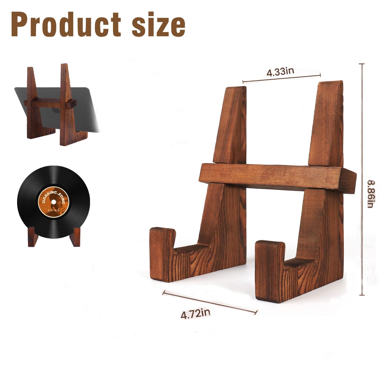 DEBETOOL solid-support stand keeps recipes upright during busy cooking