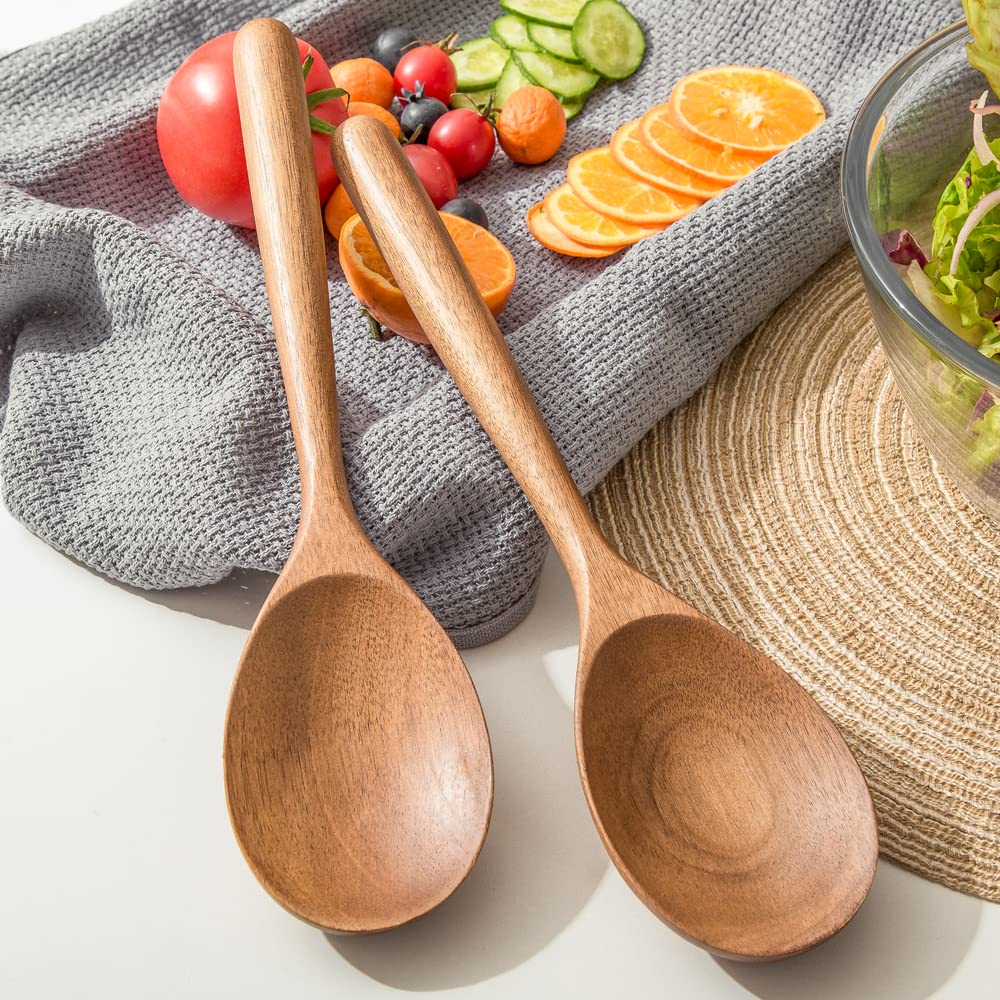 Decent Vrvege wooden spoon for stirring soups and simmering sauces