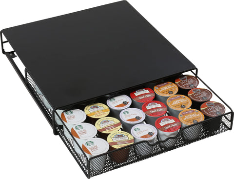 DecoBrothers K-Cup drawer closed keeps 36 pods neatly stored