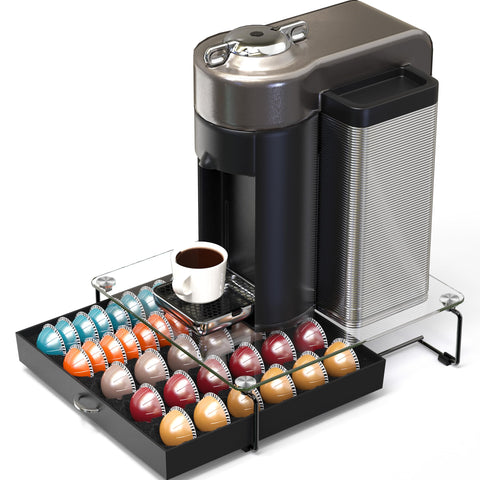 Deco Brothers sliding drawer mechanism for quick pod access