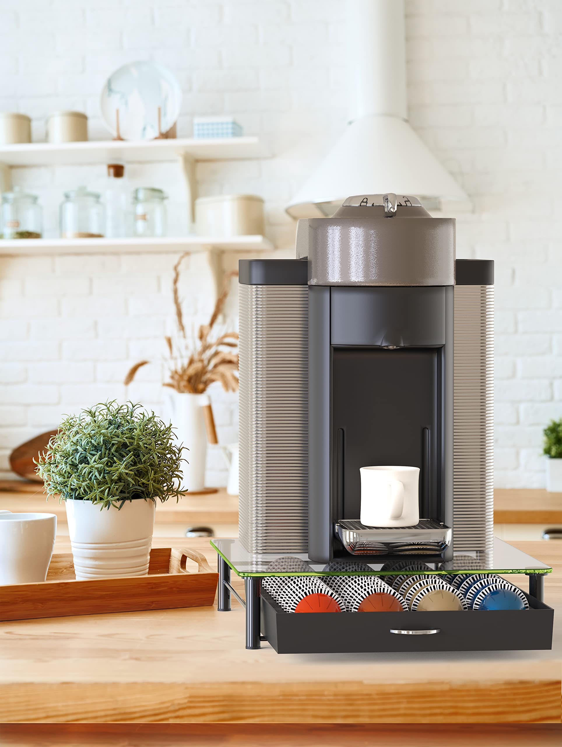 DecoBrothers Vertuo Drawer adds modern countertop appeal