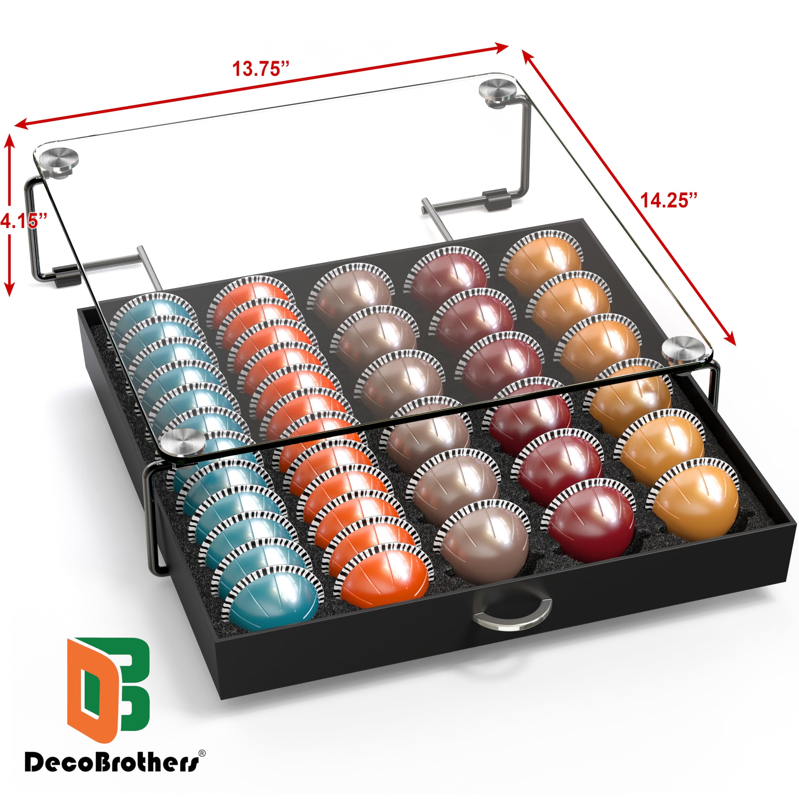 Deco Brothers Vertuo holder fits 60-small pods for flexible choices