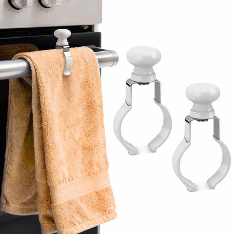 Decoeco Towel Clip on oven handle secures towel and prevents slips