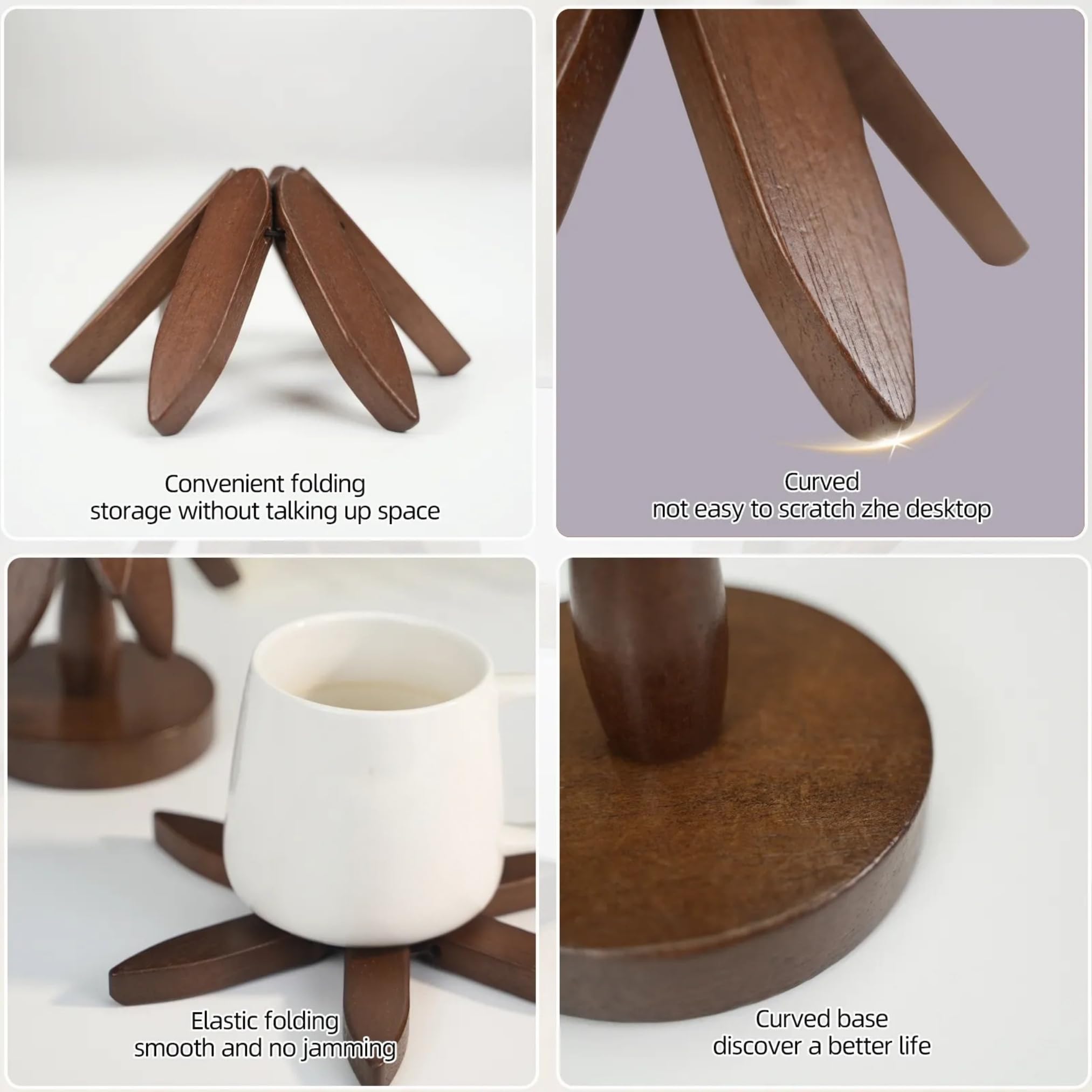 Decorative tree shape enhances kitchen or dining area aesthetics.