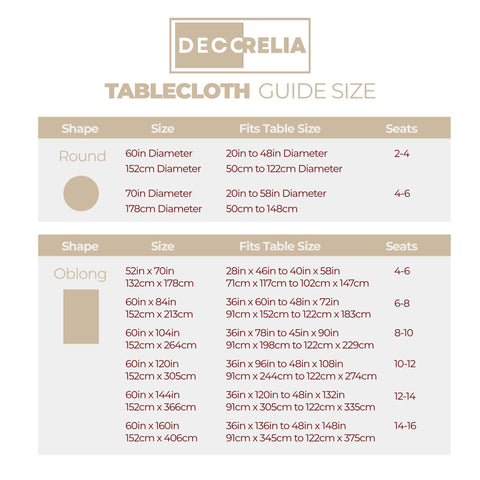Beige Decorelia tablecloth used in wedding reception setup