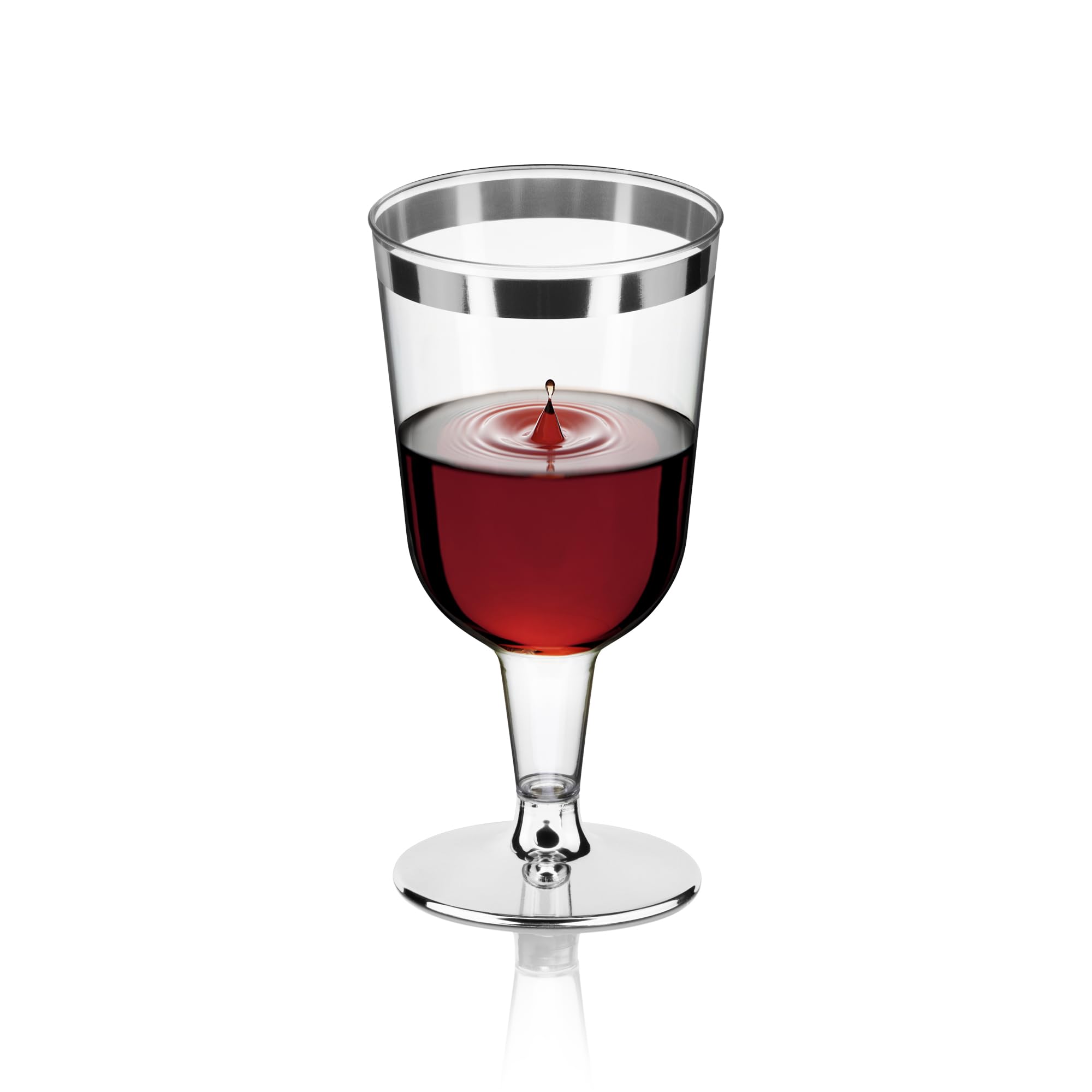 DecorRack stackable wine glasses save cabinet space and simplify cleanup.