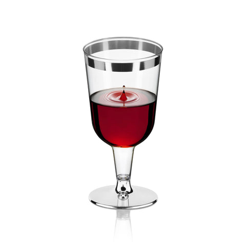 DecorRack stackable wine glasses save cabinet space and simplify cleanup.