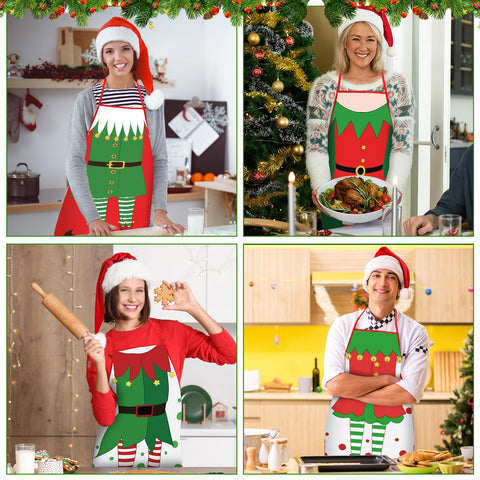 DECYOOL four-piece set protects clothes during cooking and crafts