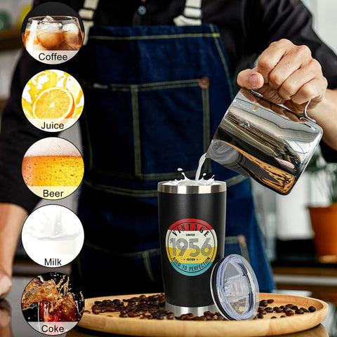 DECZHIYU 18/8 stainless steel tumbler for durable everyday use