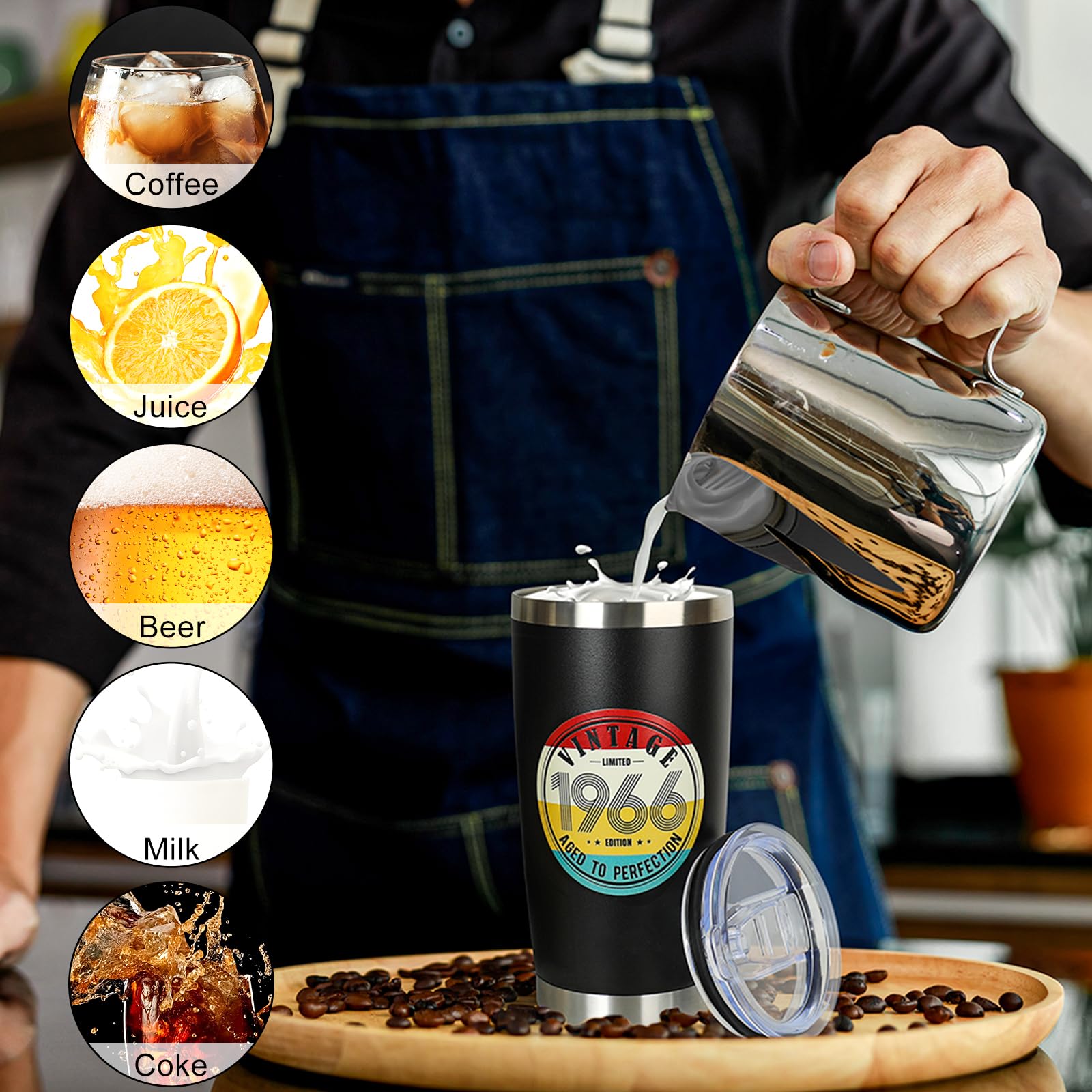 Deczhiyu leak-proof lid keeps drinks secure on the go