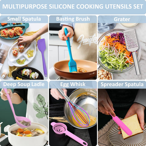Deedro dishwasher-safe utensils for easy cleanup.