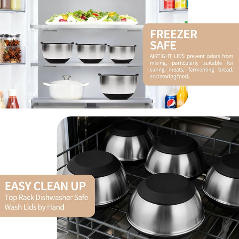 Deedro mirror-polished interior cleans easily after use.