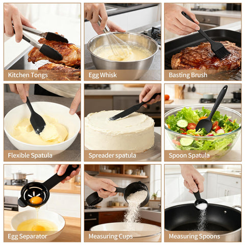 Deedro non-slip silicone base keeps bowls steady.