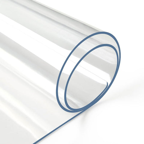 Deep Dream 2mm clear table cover front view showing transparent protection for the table surface