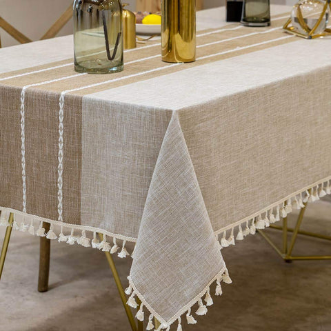 Deep Dream tablecloth with waterproof coating for splash resistance during meals