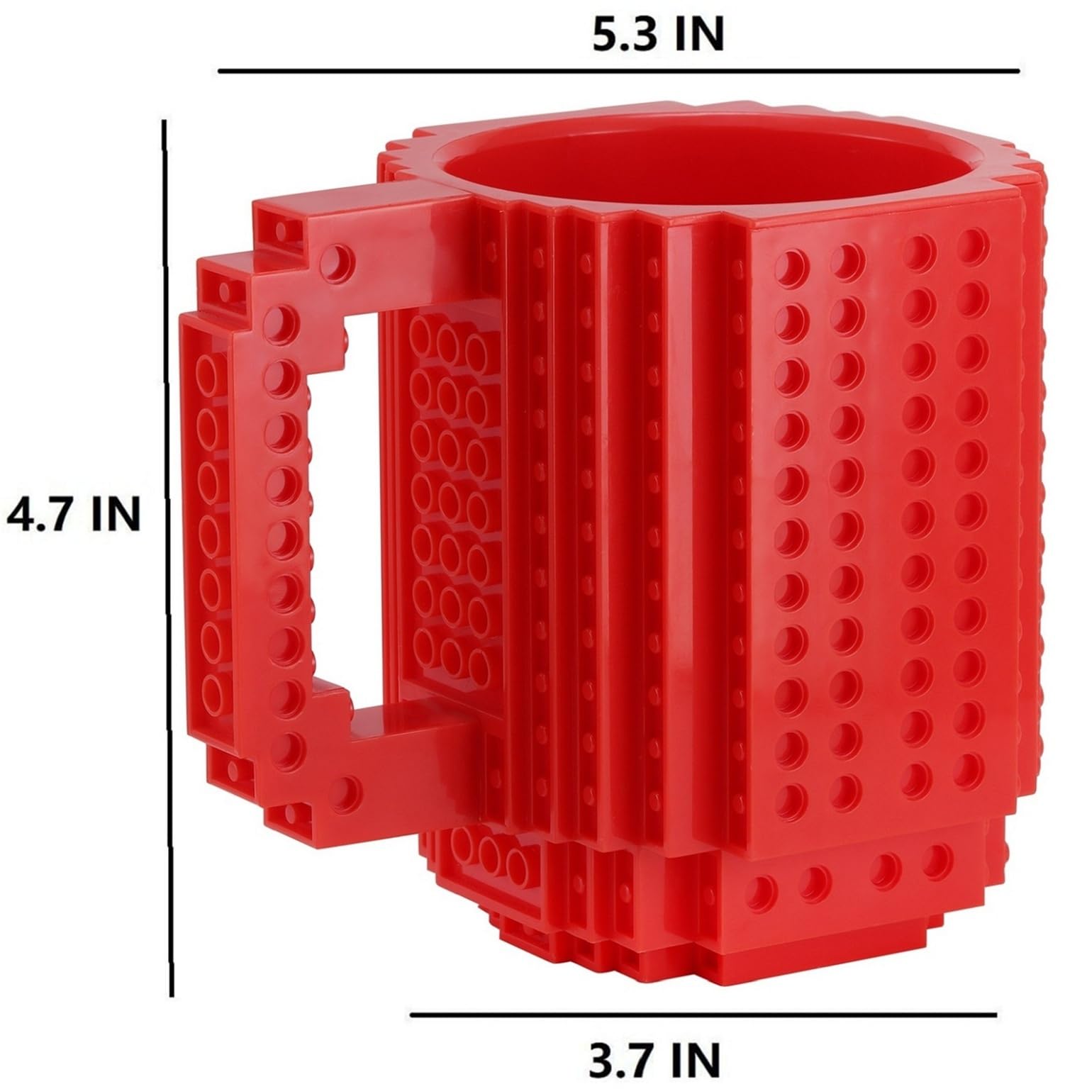 DEEXITO Build on Brick Mug for kids drinking while building supports playful moments.