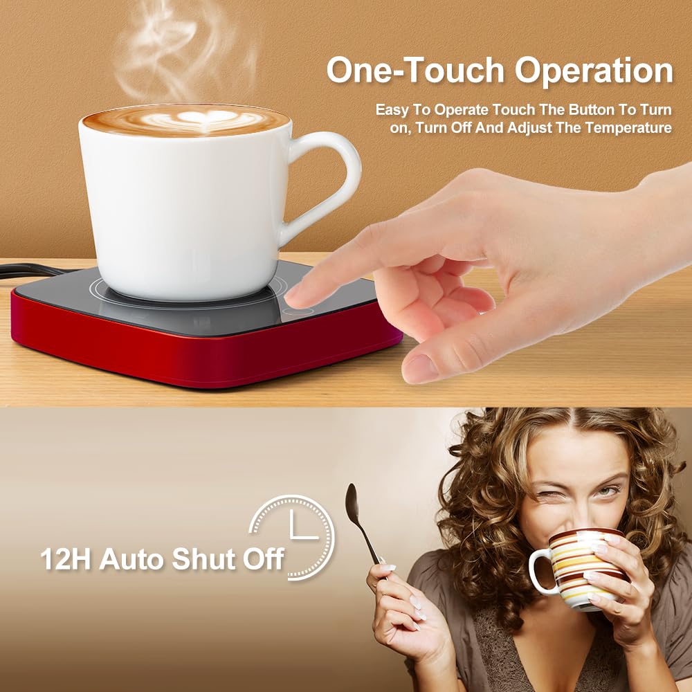 Defashun warmer auto shut-off feature for hands-free safety.