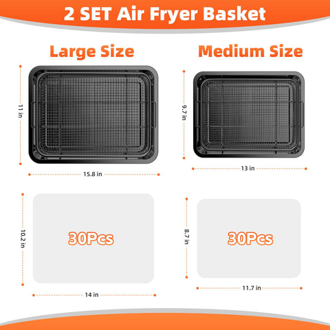 DEGOVIN crisper tray large demonstrates batch cooking efficiency for family meals.