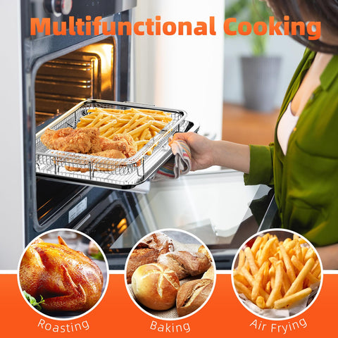 DEGOVIN food-grade stainless steel construction for oven use
