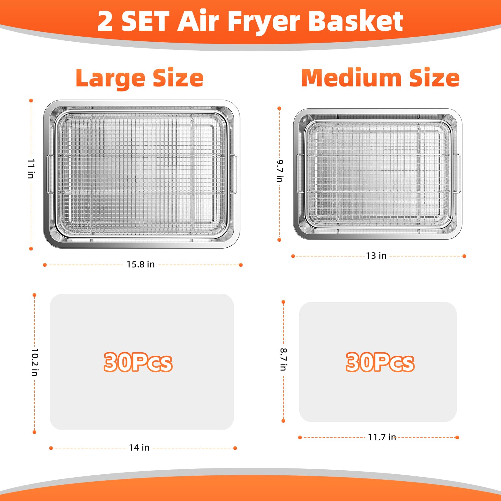 DEGOVIN medium oven tray showing compact batch cooking layout