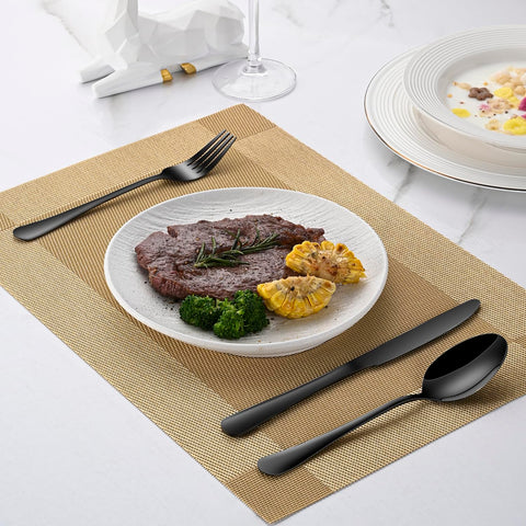 Dehov 16-piece set fits weddings, parties, and family dinners with coordinated elegance.