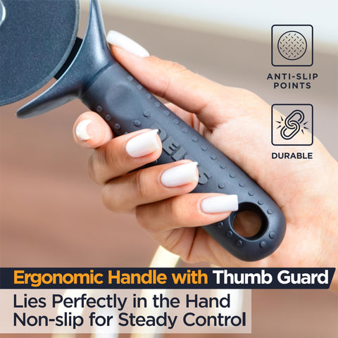 Deiss Lux portable for camping or picnics, ready to slice anytime.