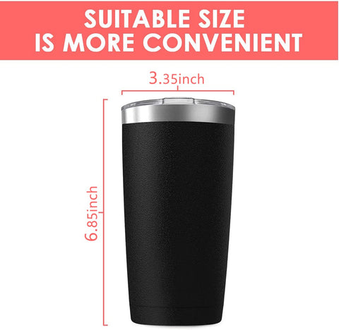 Deitybless 304 stainless steel tumbler offers durable, safe daily use