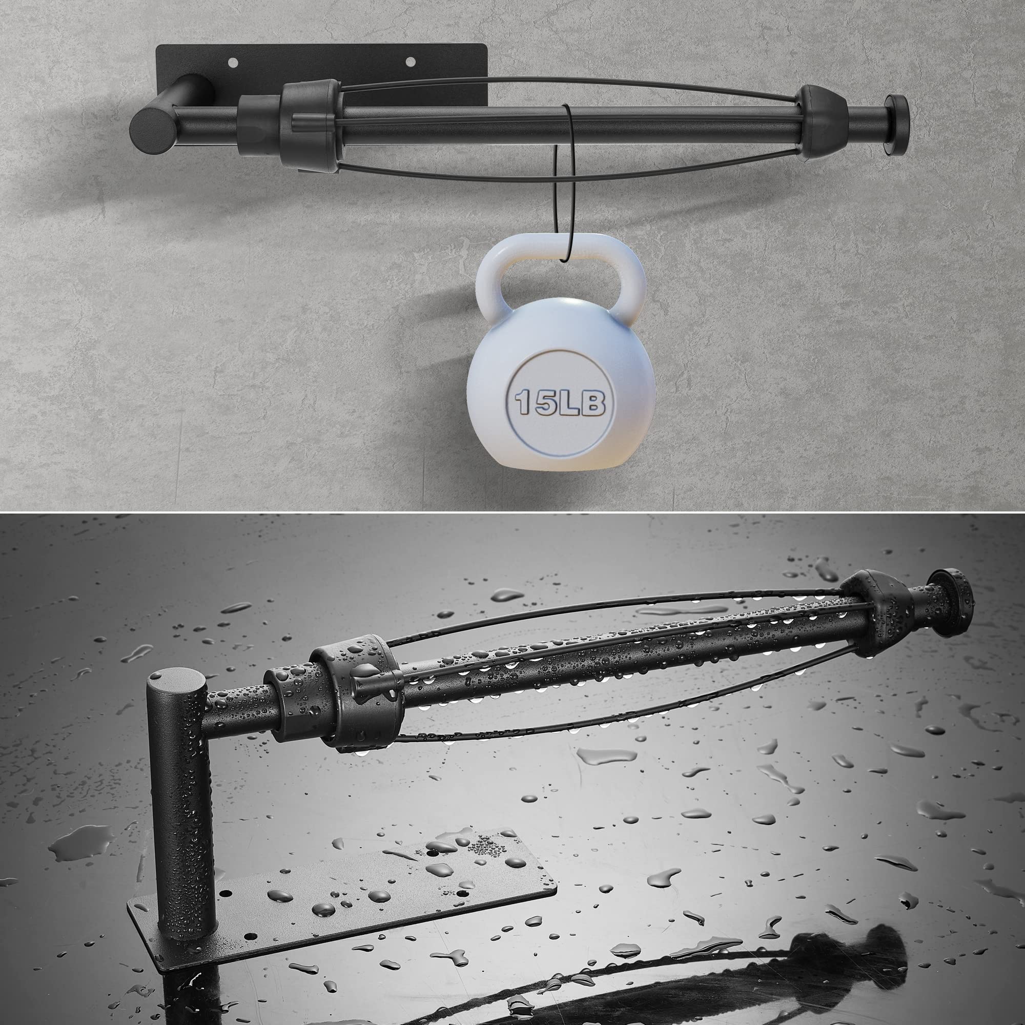 DEKAVA stainless-steel finish for corrosion-resistant durability