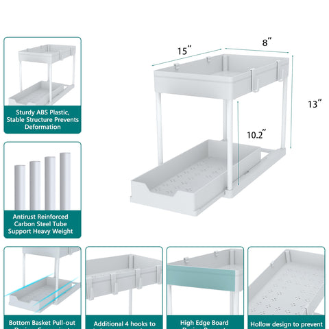 DEKAVA tool-free installation lets you set up quickly and level the unit.